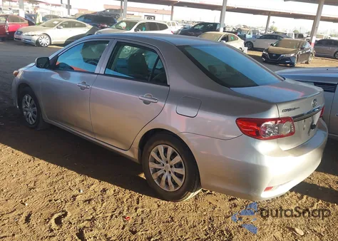 2013 Toyota Corolla L z USA, uszkodzony, nr VIN 5YFBU4EE4DP151864
